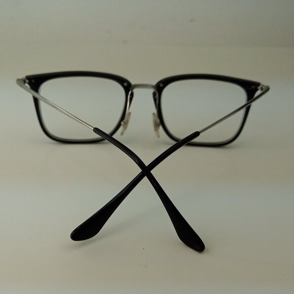 Black and Silver Eyeglasses - Picture 7 of 10